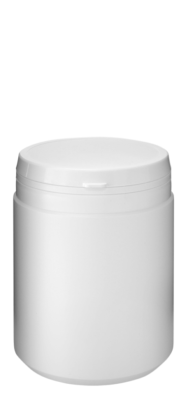 Frasco pastillero 750ml 95HG HDPE blanco #2